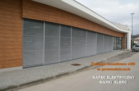 3.Żaluzja fasadowa c80 z napędem elektrycznym Elero.JPG