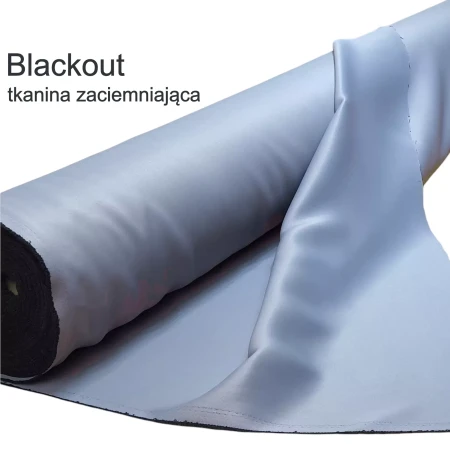 Tkanian zaslonowa blackout szara