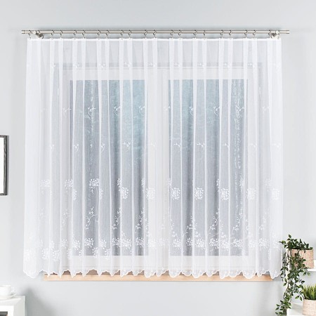 firanka haftowana do pokoju