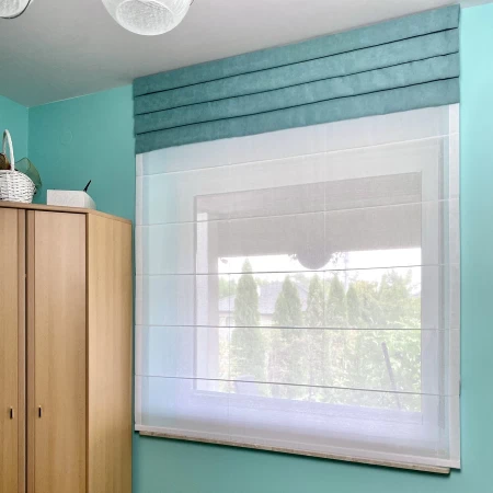 Roleta rzymska do sypialni