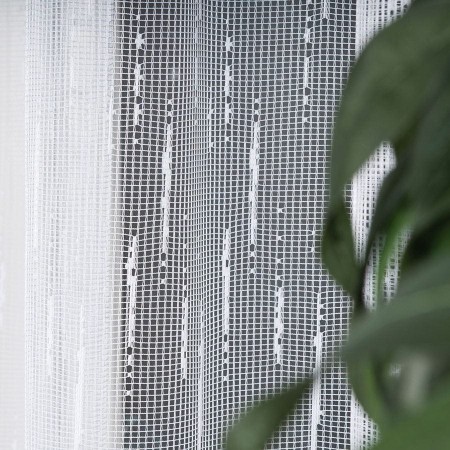 firanka gotowa biala