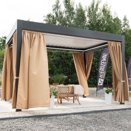 tkanina na zaslony do ogrodu