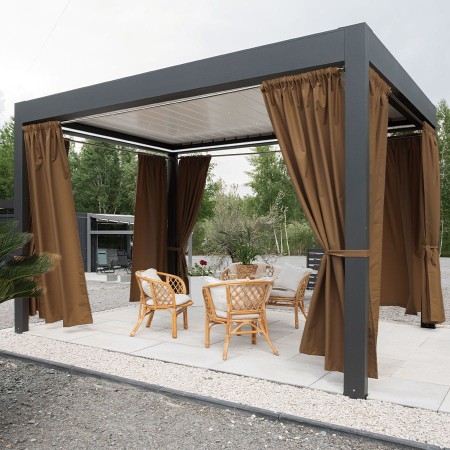 tkanina na zaslony do pergoli