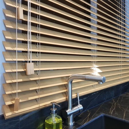 Żaluzje bambusowe wewnętrzne 50 mm