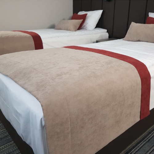 Przejdź do produktu Narzuta hotelowa na łóżko PAS332 w rozm. 80x140 cm - PAKIET 30szt.