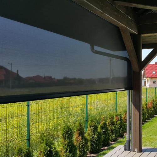 Przejdź do produktu Roleta tarasowa screen na wymiar 100x140 cm refleksola 3%