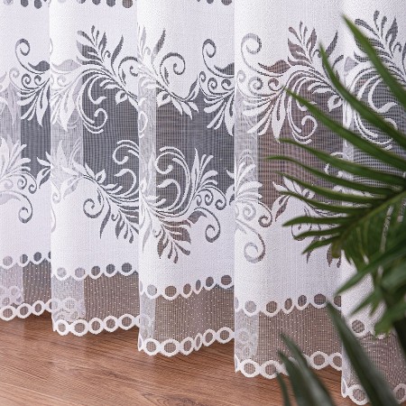 firanka zakardowa na tasmie