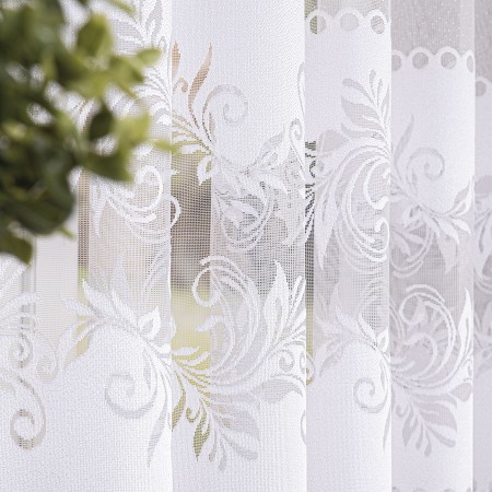 firanka gotowa ze wzorem