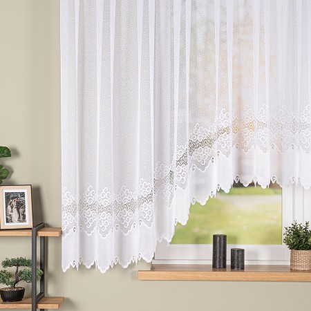 firanka zakardowa krotka