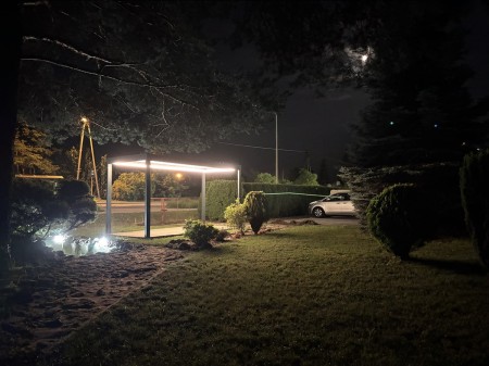 Pergola na Taras z lamelowym dachem.JPG