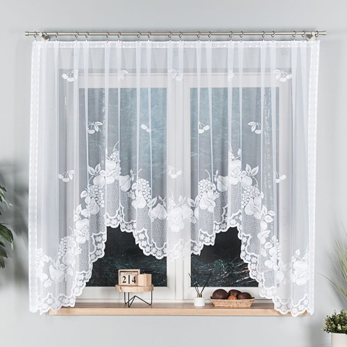 Przejdź do produktu Firanka żakardowa gotowa PENELOPE rozmiar 300x160 cm 002169