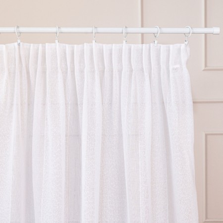 firanka dekoracyjna biala