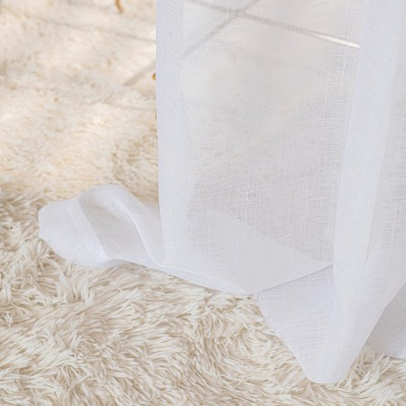 nowowczesna gotowa firanka do salonu