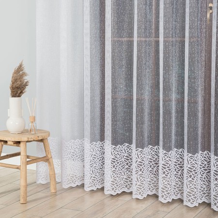 firanka zakardowa do salonu