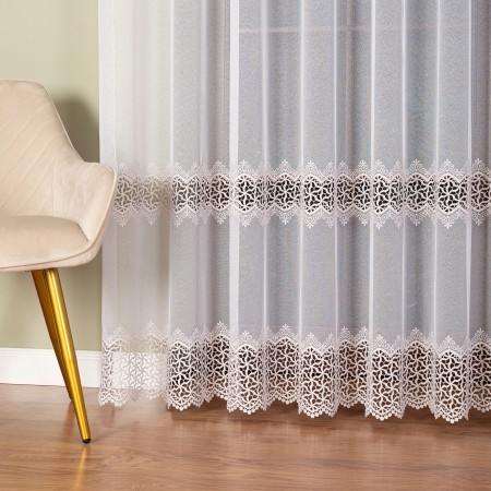 firanka na metry do salonu