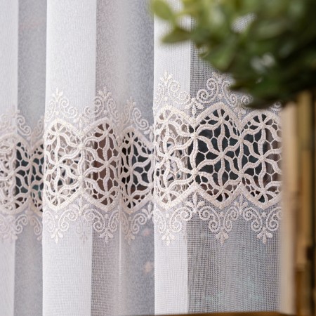 haftowana firanka na metry