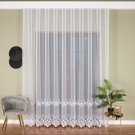 firanka na metry haftowana