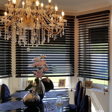 ŻALUZJE DREWNIANE  szerokie 70MM