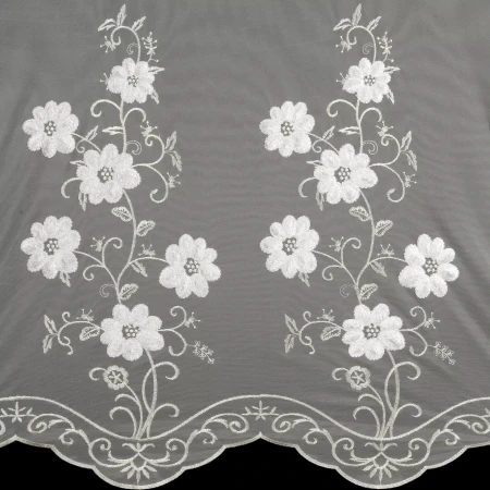 firanka haftowana do pokoju