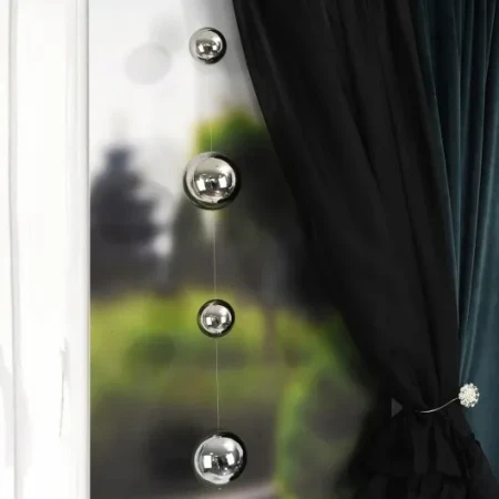 dekoracyjna kule srebrne