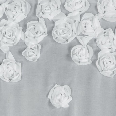 firana dekoracyjna w roze