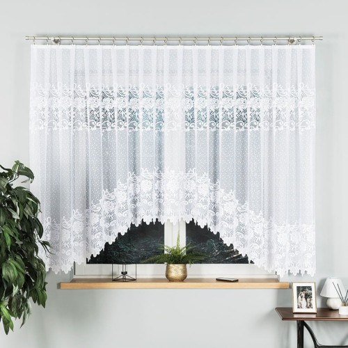 Przejdź do produktu Firanka gotowa żakardowa DEMETRIA rozmiar 500x160 cm 017480