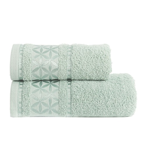 Przejdź do produktu Ręcznik domowy kolor miętowy rozmiar 50x90 cm PAOLA