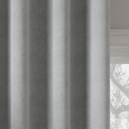 Przejdź do produktu Zasłona welurowa na taśmie chłodna szara 140x260 cm MILAS/792