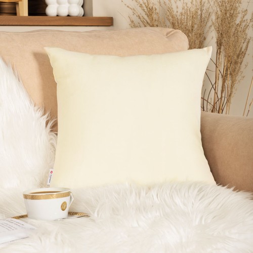 Przejdź do produktu Poszewka dekoracyjna kolor ecru rozmiar 40x40 cm MILAS/001