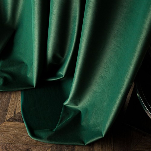 Przejdź do produktu Tkanina dekoracyjna velvet kolor ciemny zielony wysokość 320 cm MATT VELVET