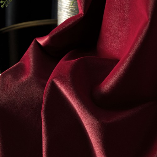 Przejdź do produktu Tkanina dekoracyjna velvet kolor bordowy wysokość 320 cm MATT VELVET