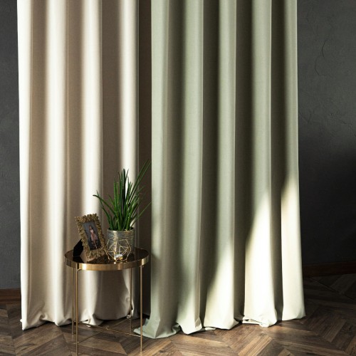 Przejdź do produktu Tkanina dekoracyjna velvet kolor piaskowy zielony wysokość 320 cm MATT VELVET