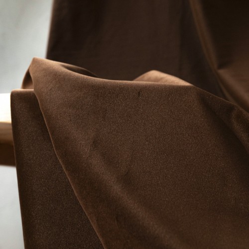 Przejdź do produktu Tkanina dekoracyjna velvet kolor brązowy wysokość 320 cm MATT VELVET