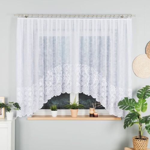 Przejdź do produktu Firanka gotowa żakardowa KINGA rozmiar 400x160 cm 023391