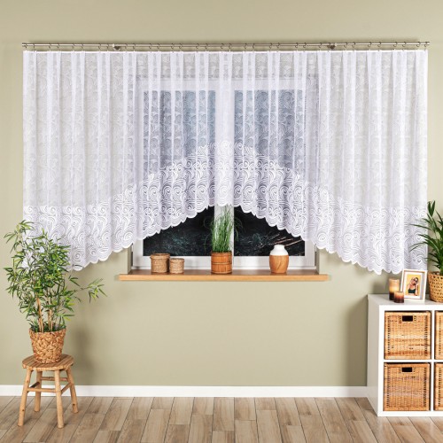 Przejdź do produktu Firanka gotowa żakardowa KINGA rozmiar 600x160 cm 023391