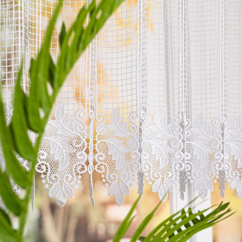 Przejdź do produktu Firanka dekoracyjna gipiurowa wysokość 130 cm 016409 