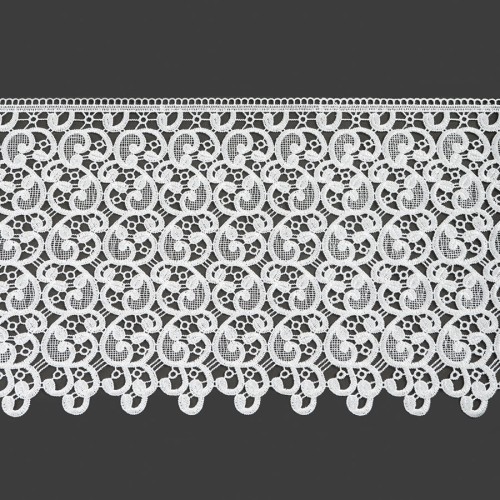 Przejdź do produktu Koronka gipiurowa biała wysokość 30 cm G00001 