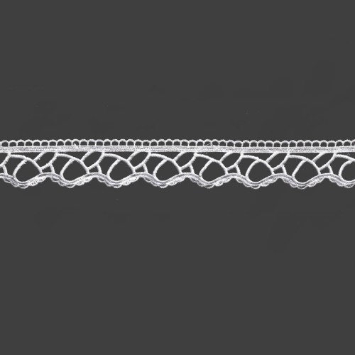 Przejdź do produktu Koronka gipiurowa biała wysokość 5 cm 073337