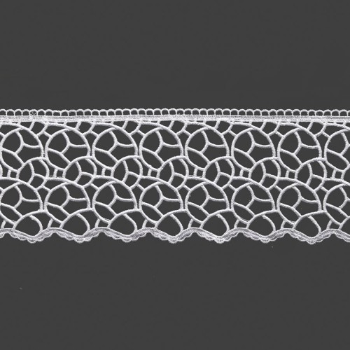 Przejdź do produktu Koronka gipiurowa biała wysokość 15 cm 073337