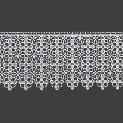 Przejdź do produktu Koronka gipiurowa biała wysokość 20 cm 073364