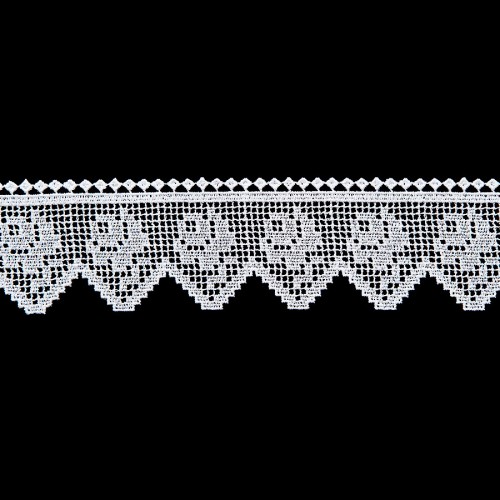 Przejdź do produktu Koronka gipiurowa biała wysokość 8 cm 072702