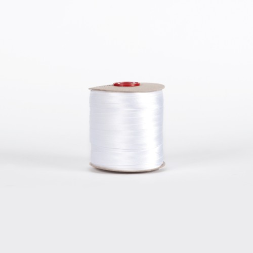 Przejdź do produktu Lamówka atłasowa biała szerokość 1,5 cm LAM/002