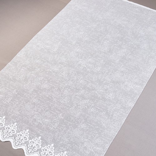 Przejdź do produktu KUPON 380x180 cm Firanka żakardowa ze wzorem u dołu 20025