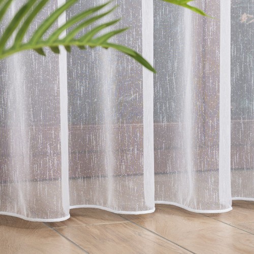 Przejdź do produktu Firanka fantazyjna z ołowianką ze wzorem deszczyku wysokość 300 cm 019361 