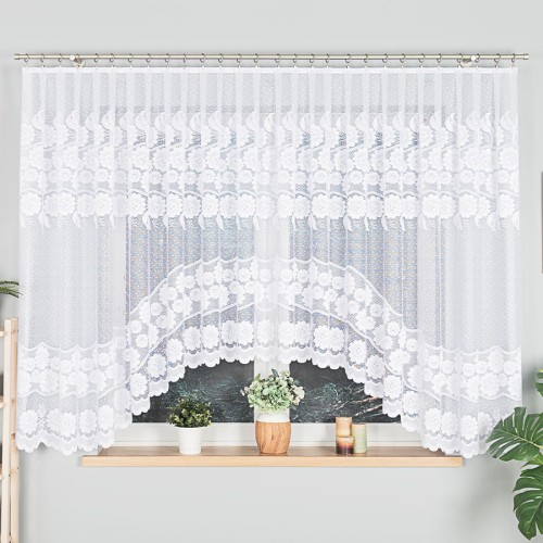 Przejdź do produktu Firanka gotowa żakardowa OKSANA rozmiar 300x160 cm 049360