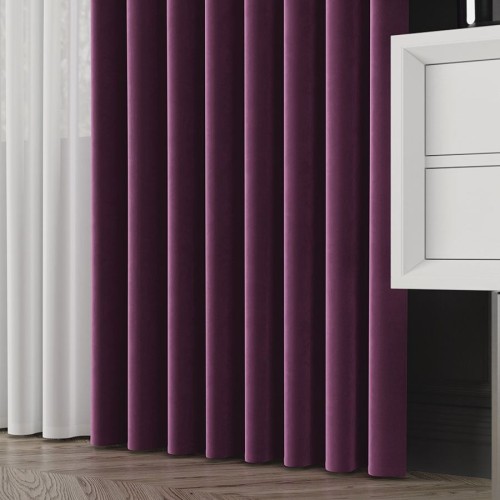 Przejdź do produktu VELVET Tkanina dekoracyjna, wysokość 300cm, kolor 050 fioletowy VELVET/TZP/050/000300/1