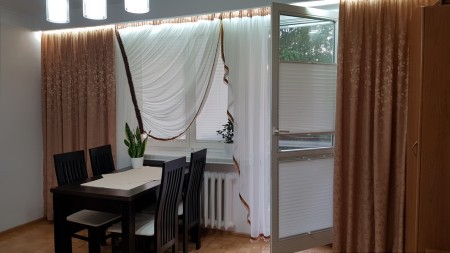 Żaluzja plisowana VS2 na okno balkonowe.