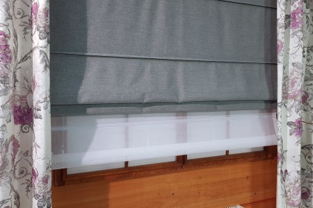 Duo Roleta rzymska do salonu.