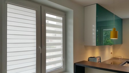 Roleta Impresja Mini w kolorze białym