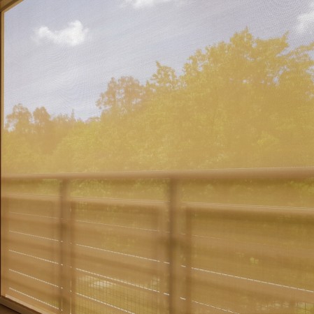 Roleta balkonowa Screen SK90 w kolorze kremowym